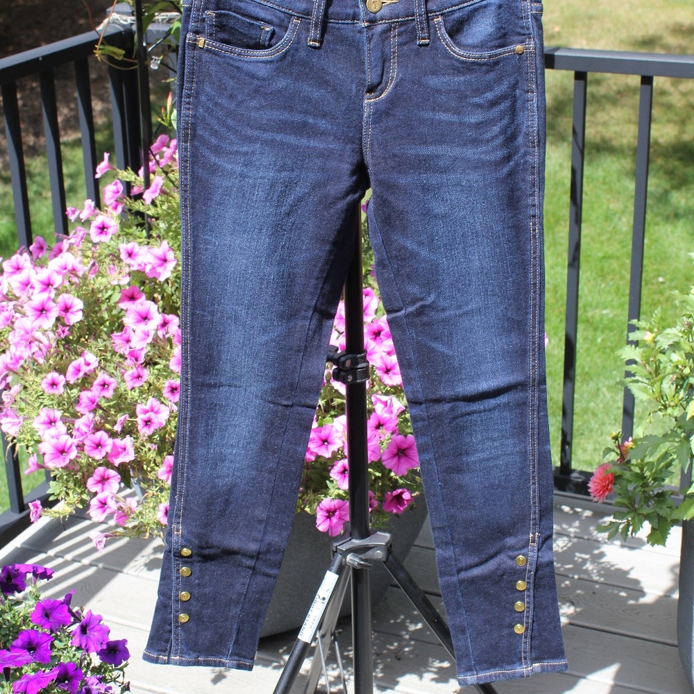 Pilcro and the Letterpress Petite Dark Wash Jeans Size 27